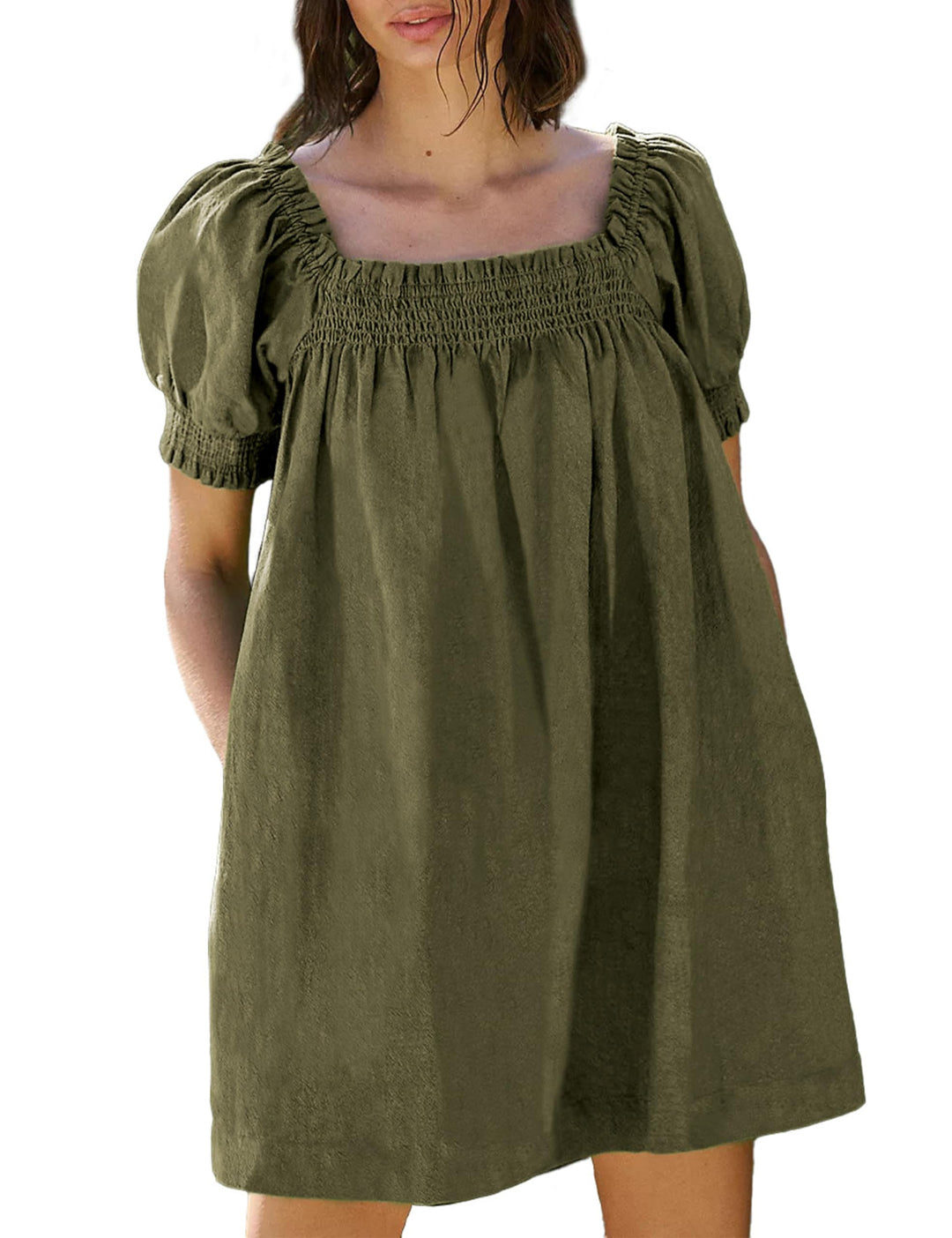 HAVILA - VESTIDO MINI ESENCIAL DE VERANO