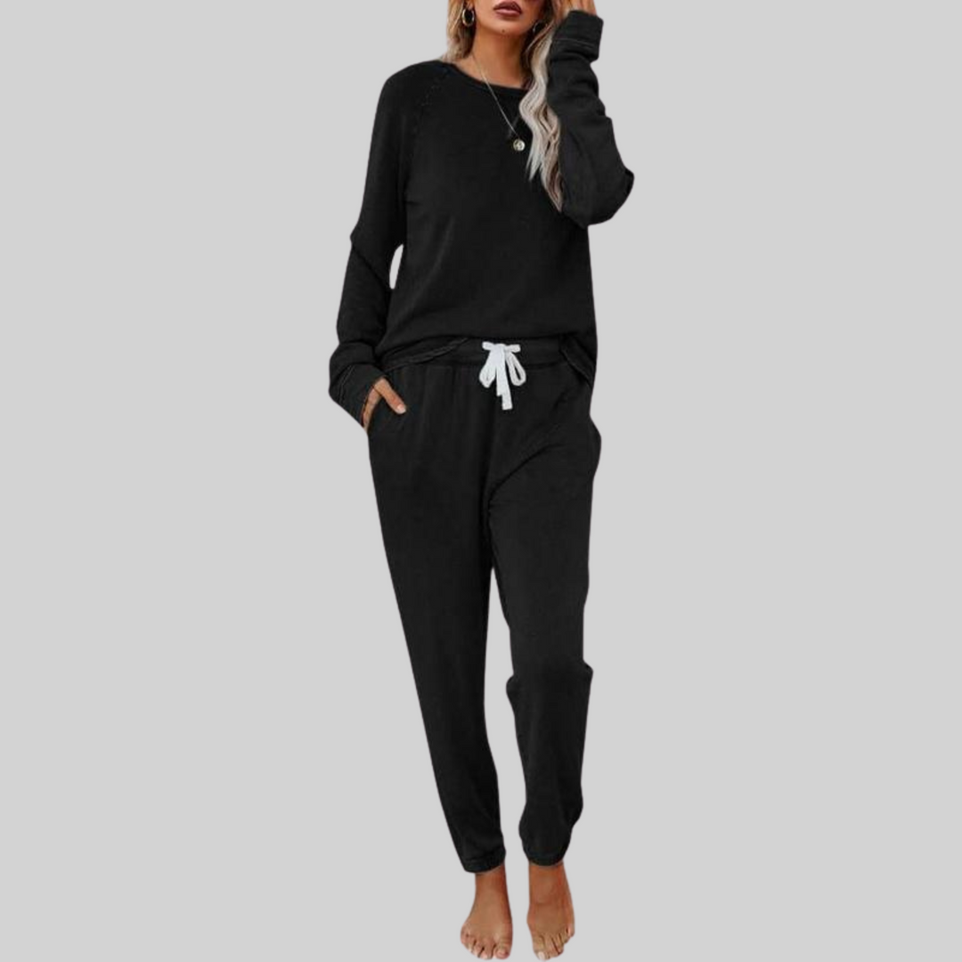 JOCELYN™ | Conjunto Casual de Manga Larga y Pantalones de Sudadera