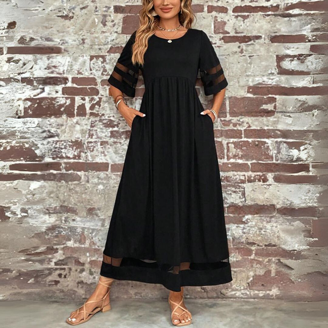 Nadia - Vestido con Cobertura para el Abdomen