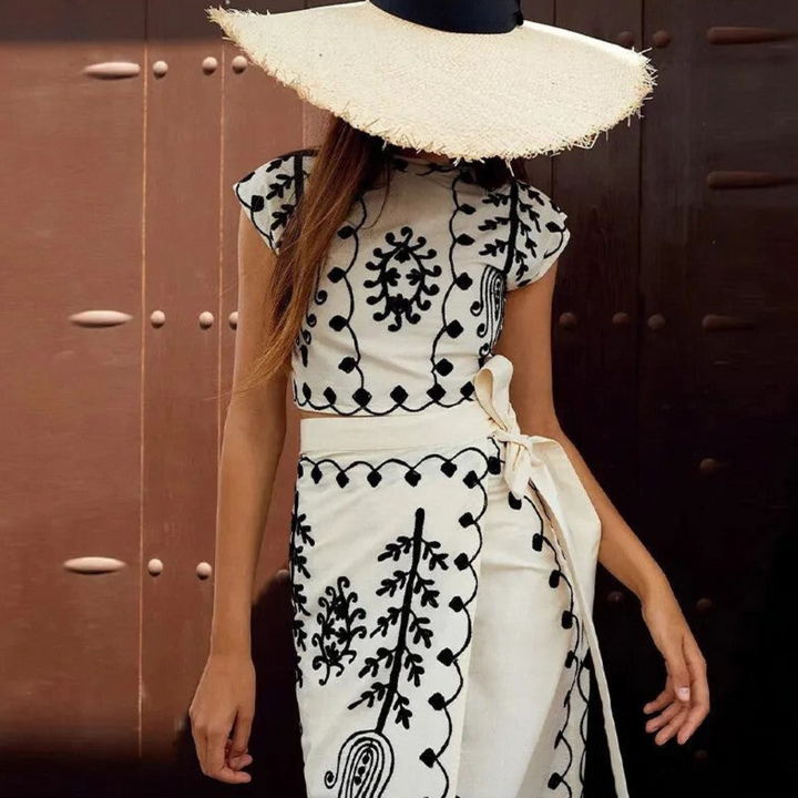 SURI - CONJUNTO DE VERANO CHIC DE 2 PIEZAS
