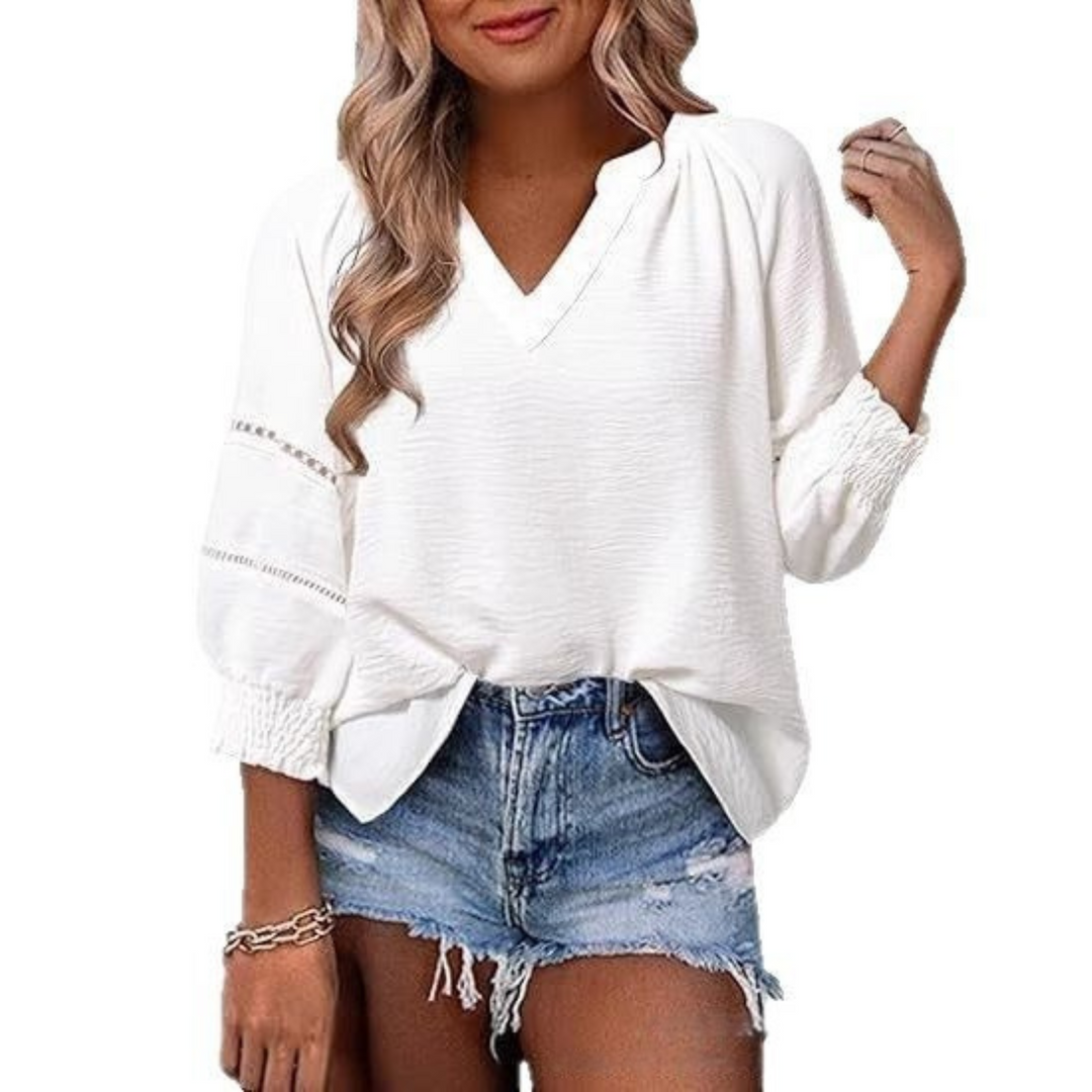 NESTLÉ - BLUSA LIGERA DE LUJO Y FLUIDA