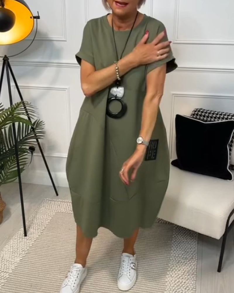 Iris™ - Vestido elegante de manga corta