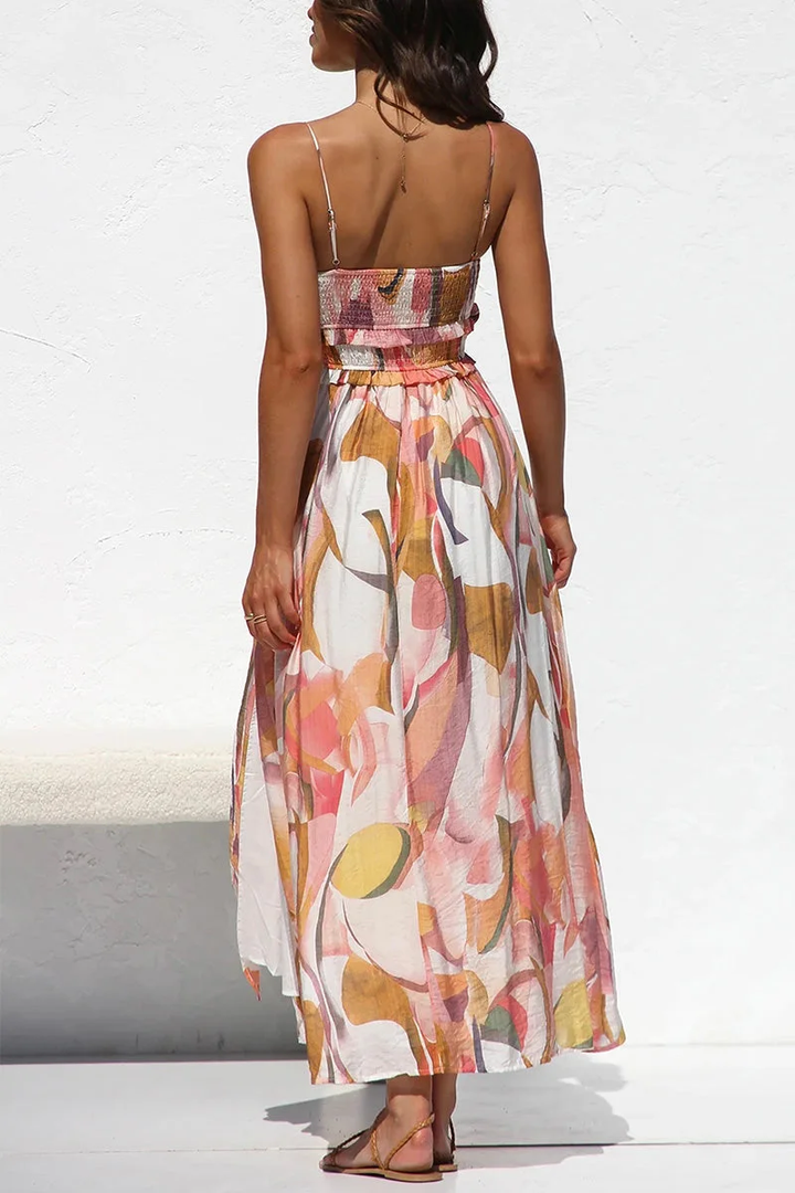 MADELAINE - VESTIDO DISEÑADO CON ESTAMPADO