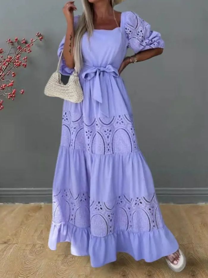 CHERVONNE - VESTIDO MAXI ELEGANT BREEZE