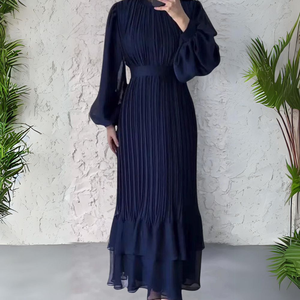 Hannah - Vestido Elegante Plisado