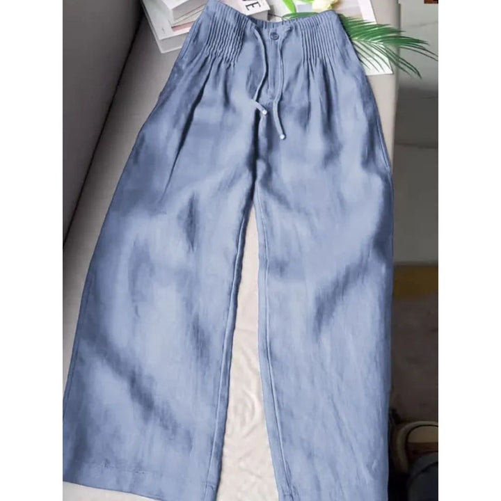 JULES - PANTALONES DE PIERNA ANCHA PLISADOS