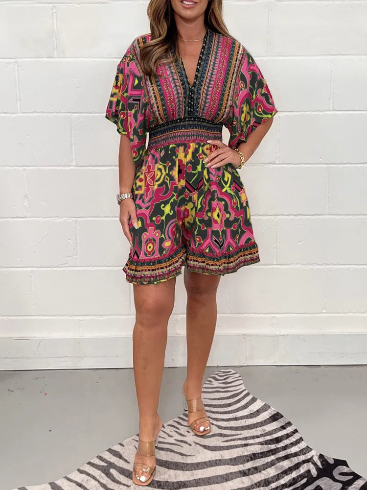 CHARLEIGH - MONO ENTERIZO TALLA GRANDE ESTILO VINTAGE