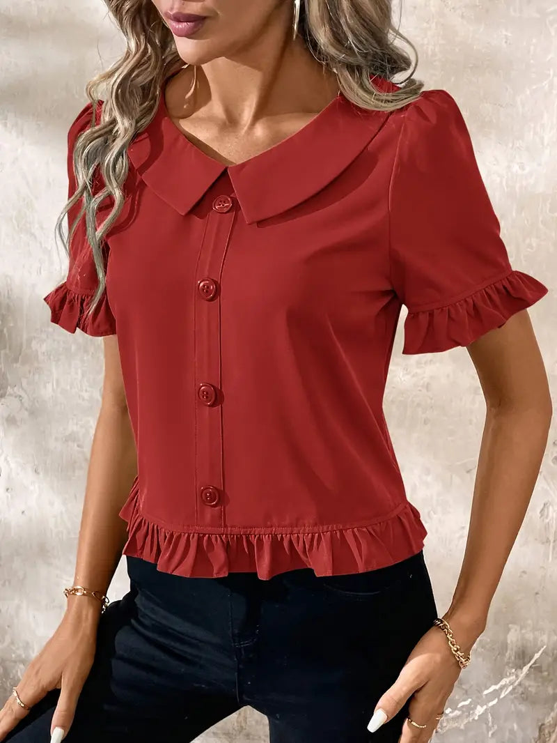 CRISTIANA - BLUSA DIARIA SOFISTICADA