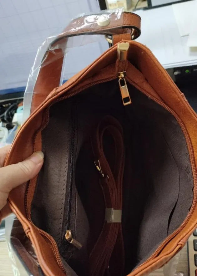 ELISHA - BOLSO DE CUERO CLÁSICO Y ELEGANTE