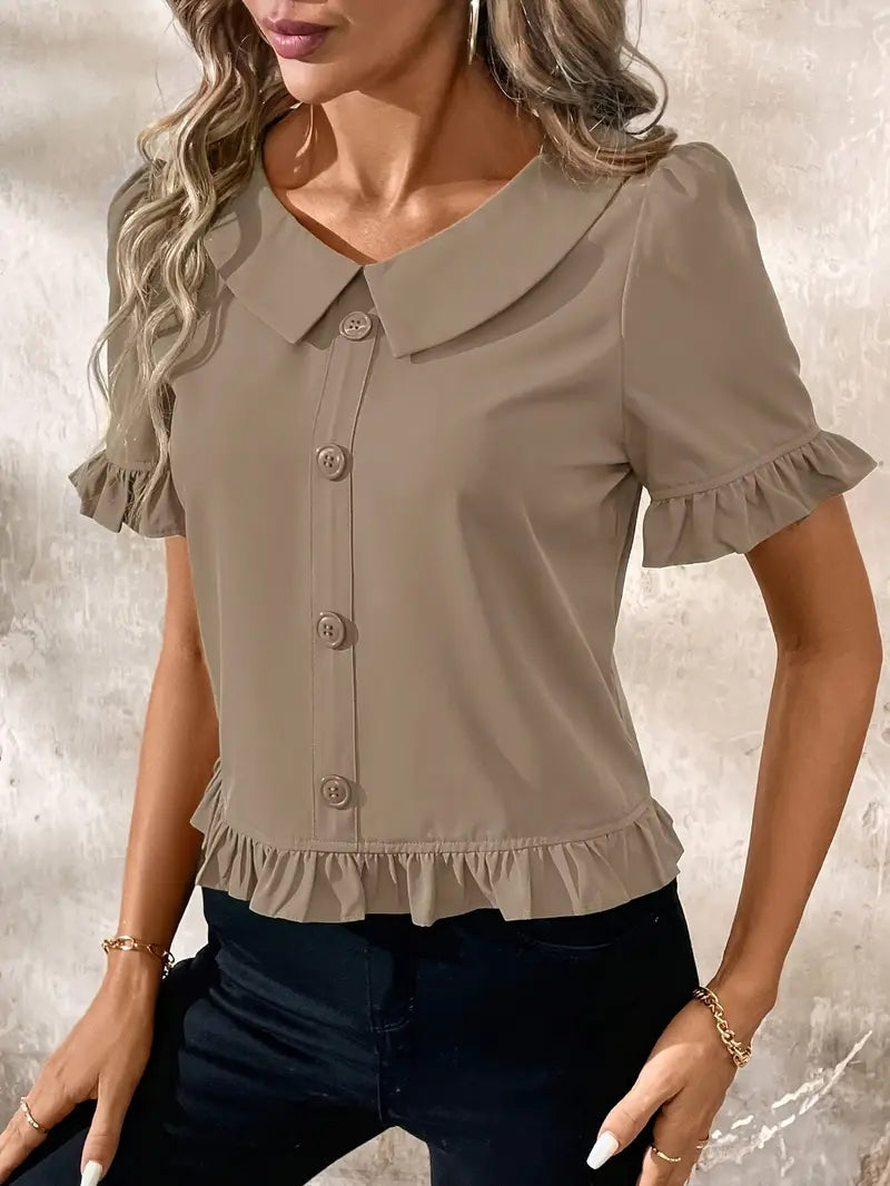 CRISTIANA - BLUSA DIARIA SOFISTICADA
