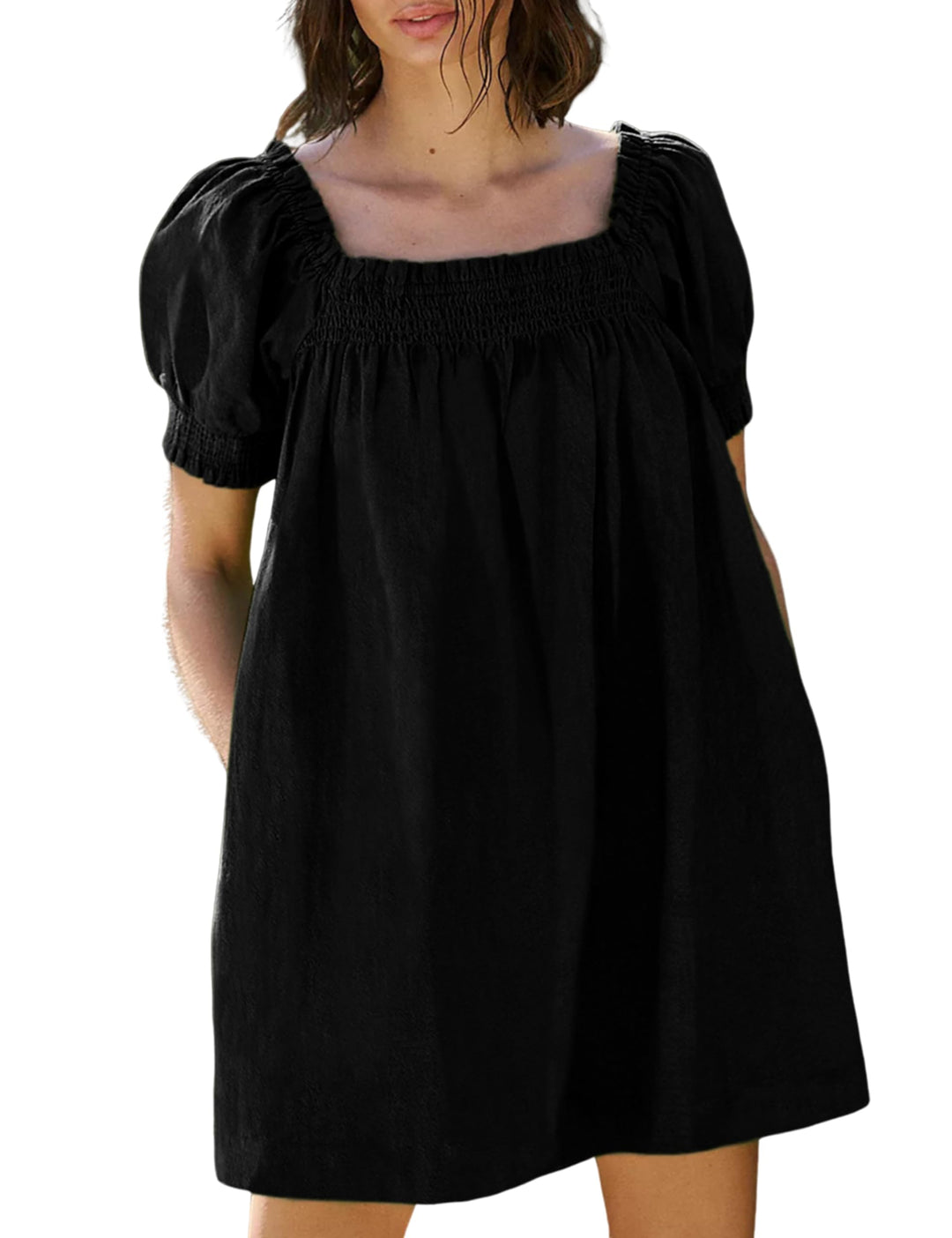 HAVILA - VESTIDO MINI ESENCIAL DE VERANO