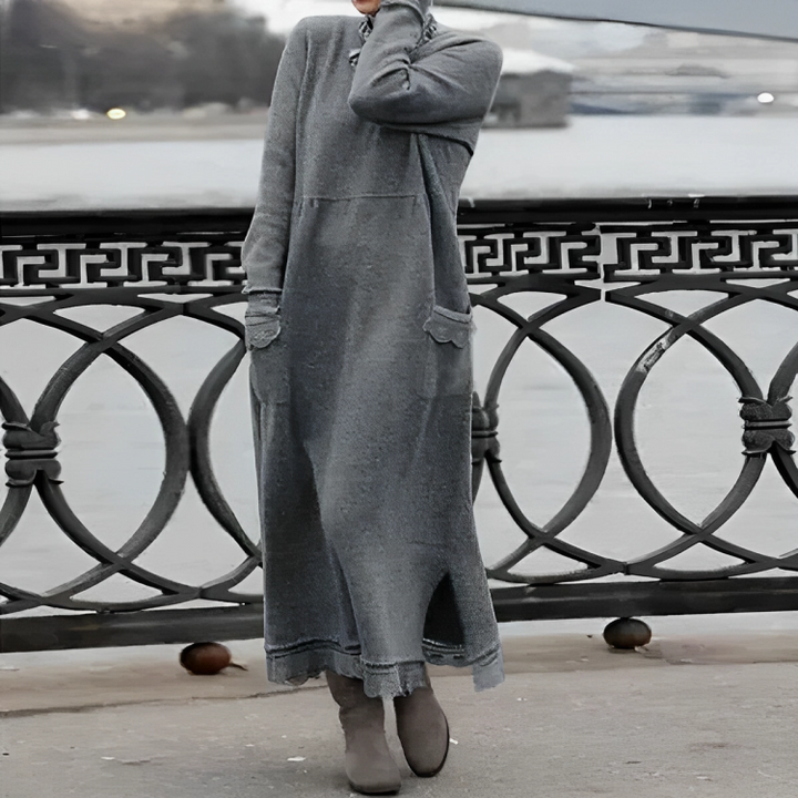 MARIETTA - VESTIDO ENVOLTURA WINTER HAVEN
