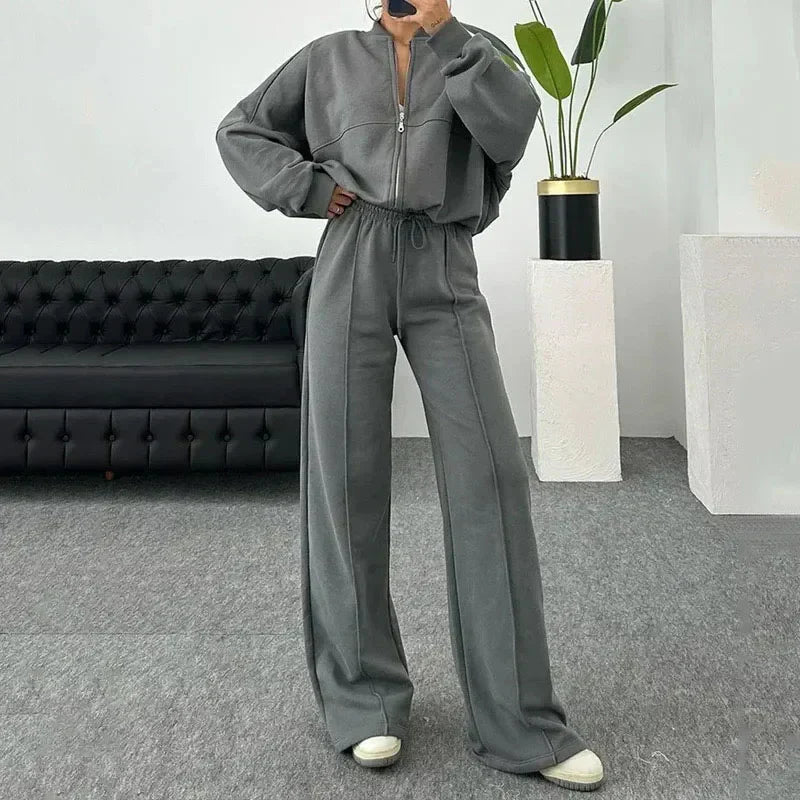 QUINCEY - CONJUNTO RELAJADO CHIC PARA LOUNGE