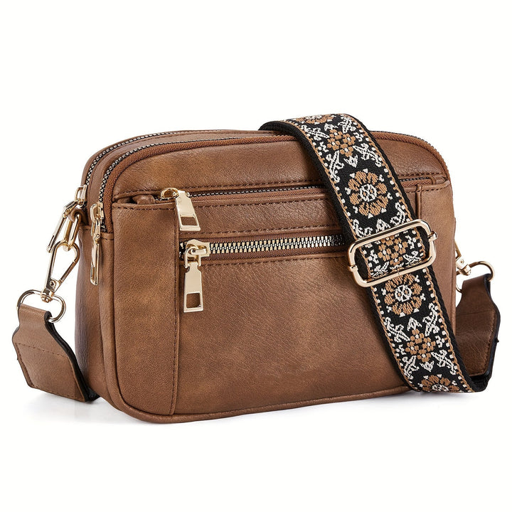 MARTHA - BOLSO CRUZADO DE CUERO VEGANO ATEMPORAL