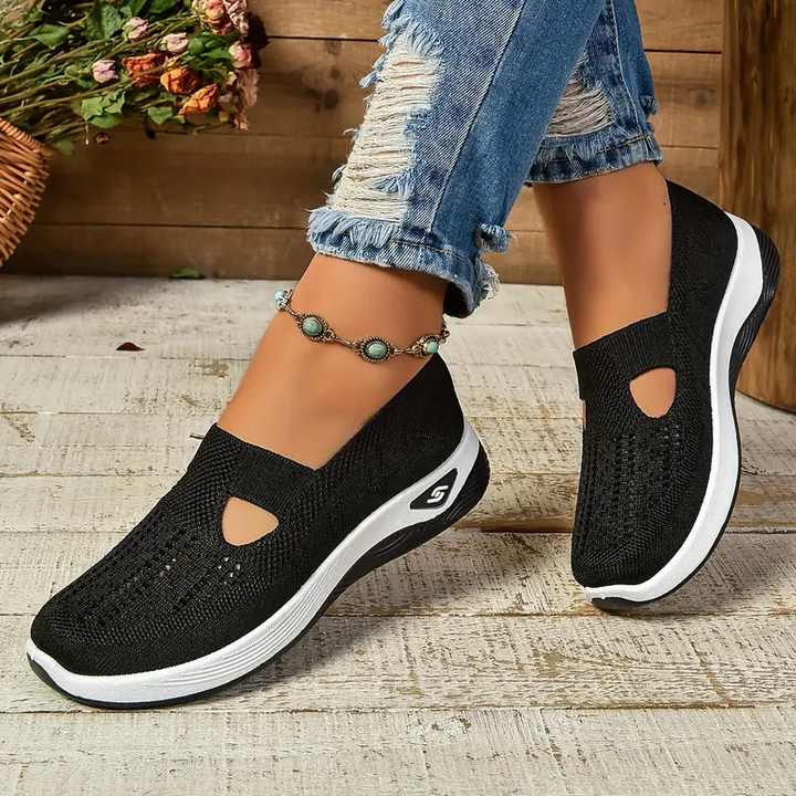 LORRAINE - ZAPATOS SIN CORDONES TRANSPIRABLES