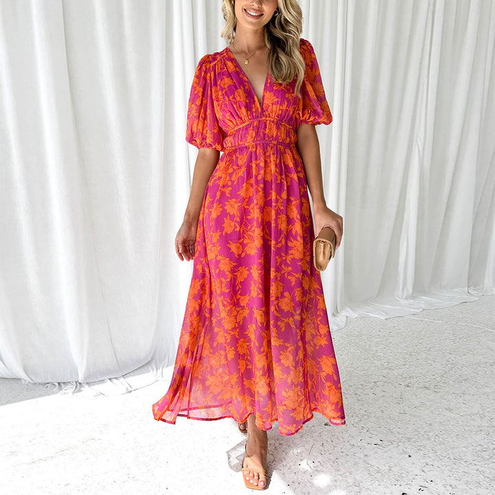 Syrene | Vestido Maxi de Primavera