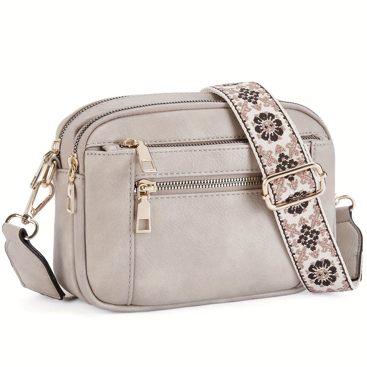 MARTHA - BOLSO CRUZADO DE CUERO VEGANO ATEMPORAL