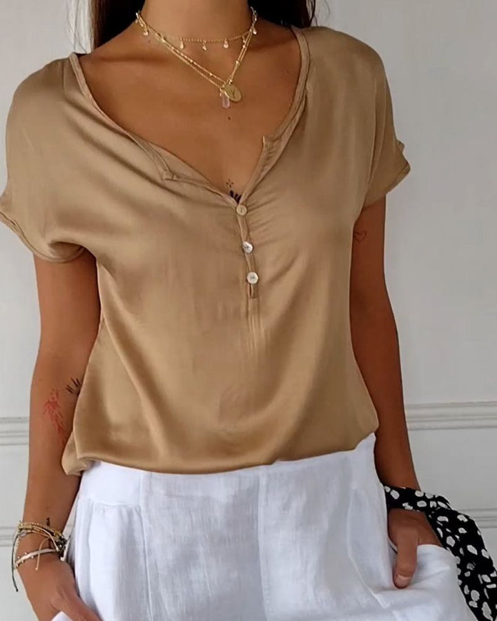 JILL - CAMISETA CASUAL TRANSPIRABLE