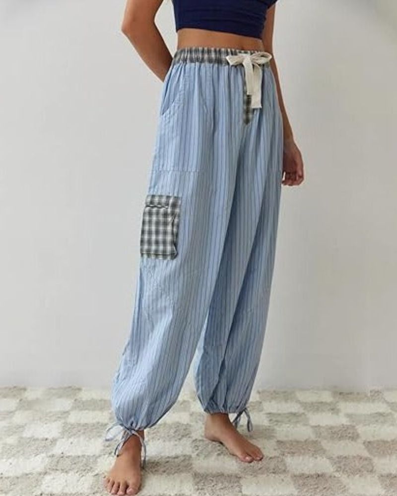 TARYN - CONJUNTO DE PIJAMA CÓMODO Y HOLGADO