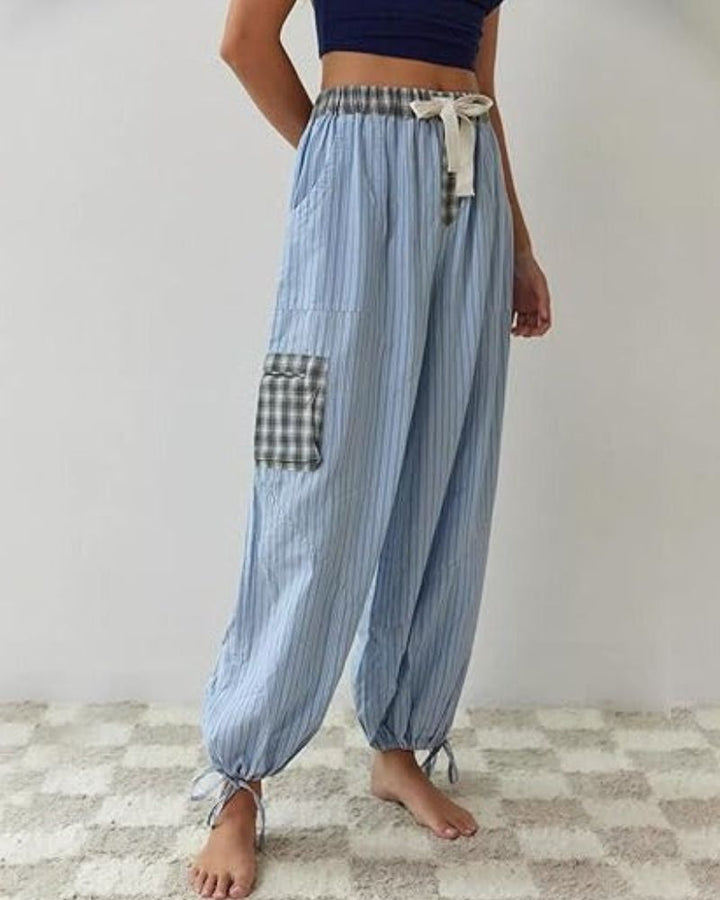 TARYN - CONJUNTO DE PIJAMA CÓMODO Y HOLGADO