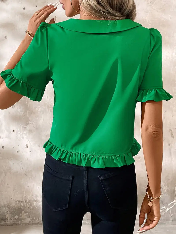 CRISTIANA - BLUSA DIARIA SOFISTICADA