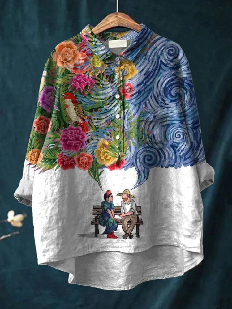 Jill | Playera de Arte van Gogh