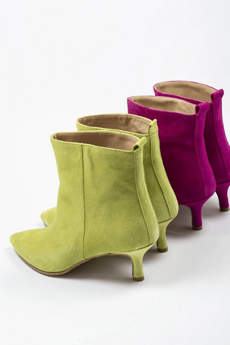 Clara® | Botines Elegantes de Gamuza