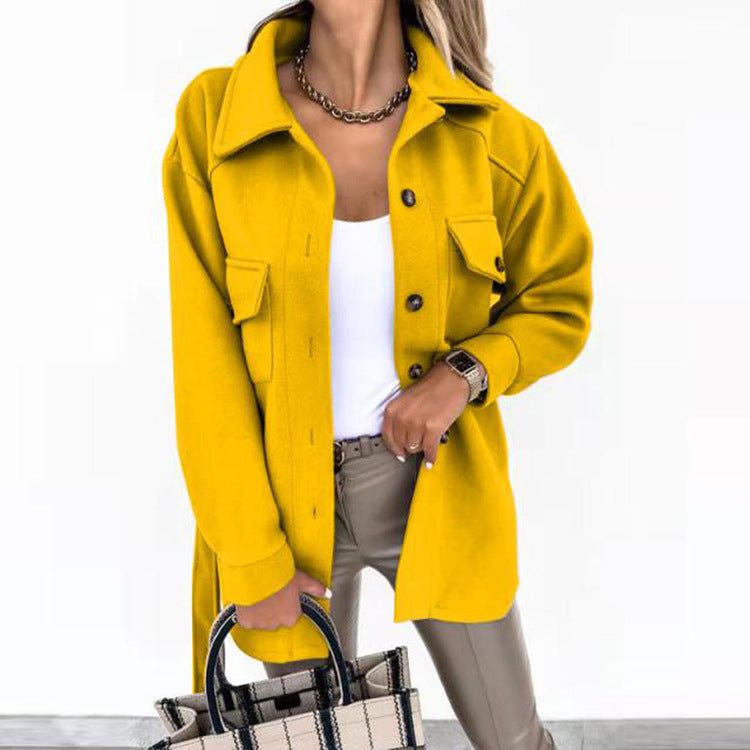 VESKA - CHAQUETA REFINADA DE AJUSTE RELAJADO