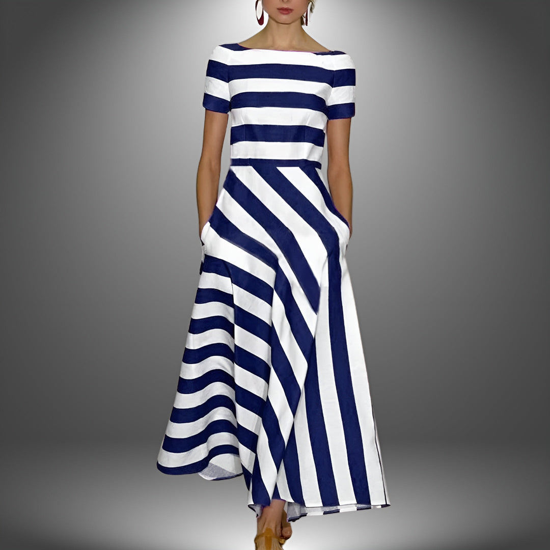 Elisa | Vestido a Rayas