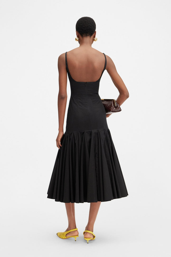 AMIRA - VESTIDO MIDI QUE DEFINE LA FIGURA