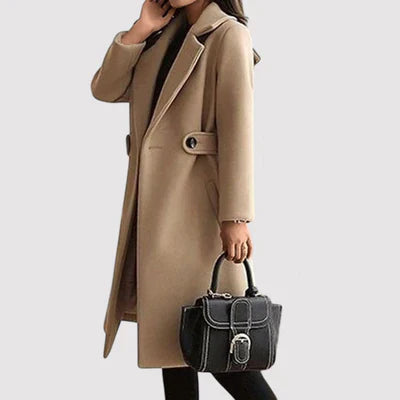Alison | El Abrigo Elegante con Cinturón
