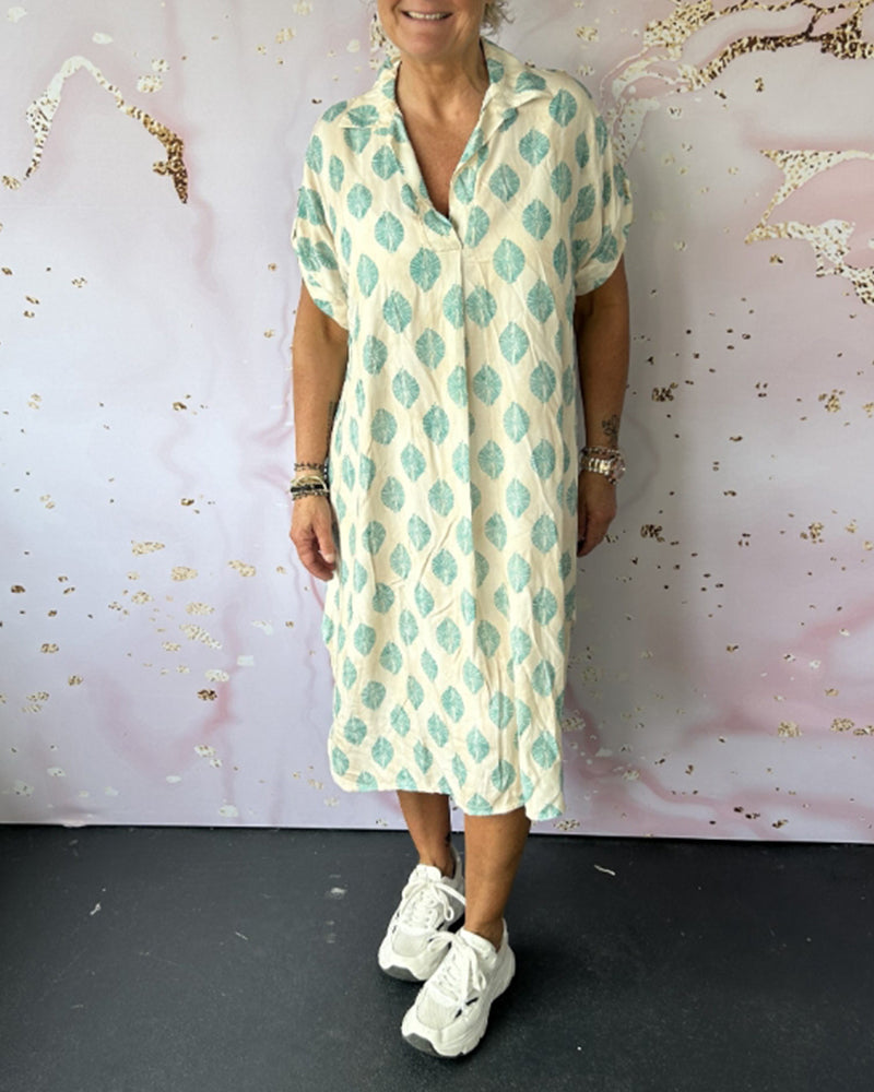 LUCITA - VESTIDO DE VERANO LAPEL LOVE
