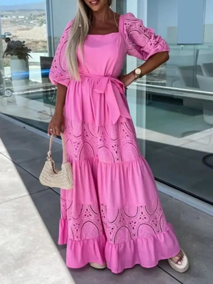 CHERVONNE - VESTIDO MAXI ELEGANT BREEZE