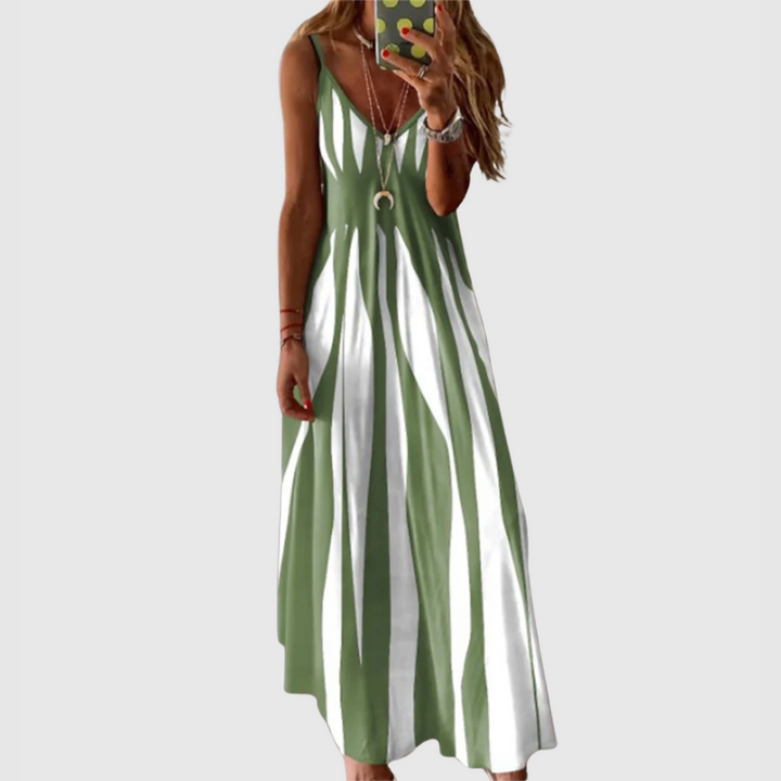 JARIE - VESTIDO LARGO ARTESANAL DE BARRO
