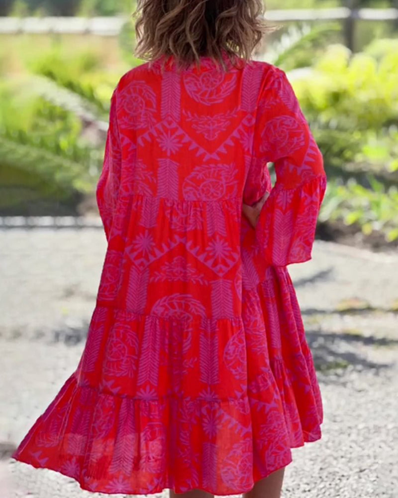 Joyce - Vestido Boho Chic Elegante