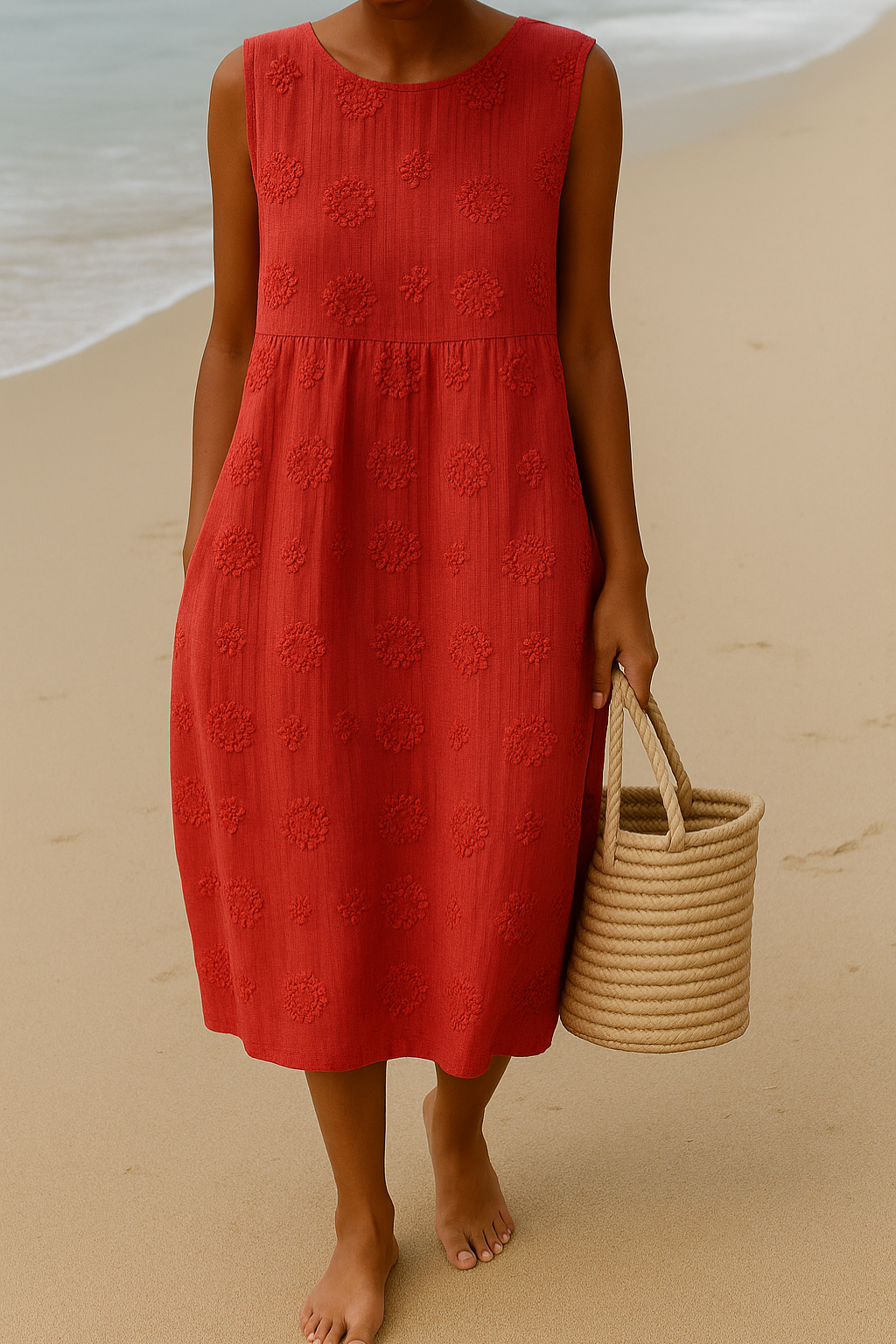 AYNA – VESTIDO ESTILO FLOR REFINADO