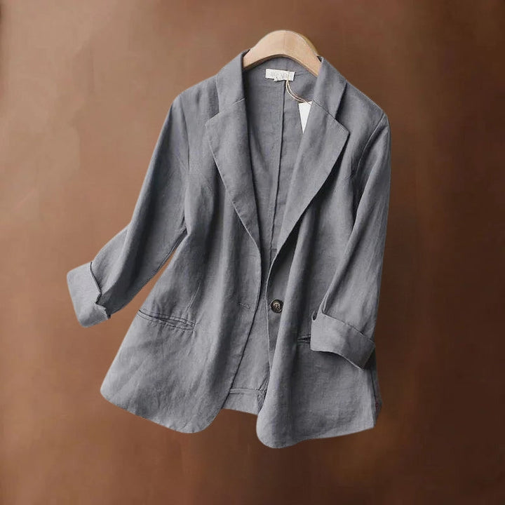 MAVIC - BLAZER MODERNO DE LINO