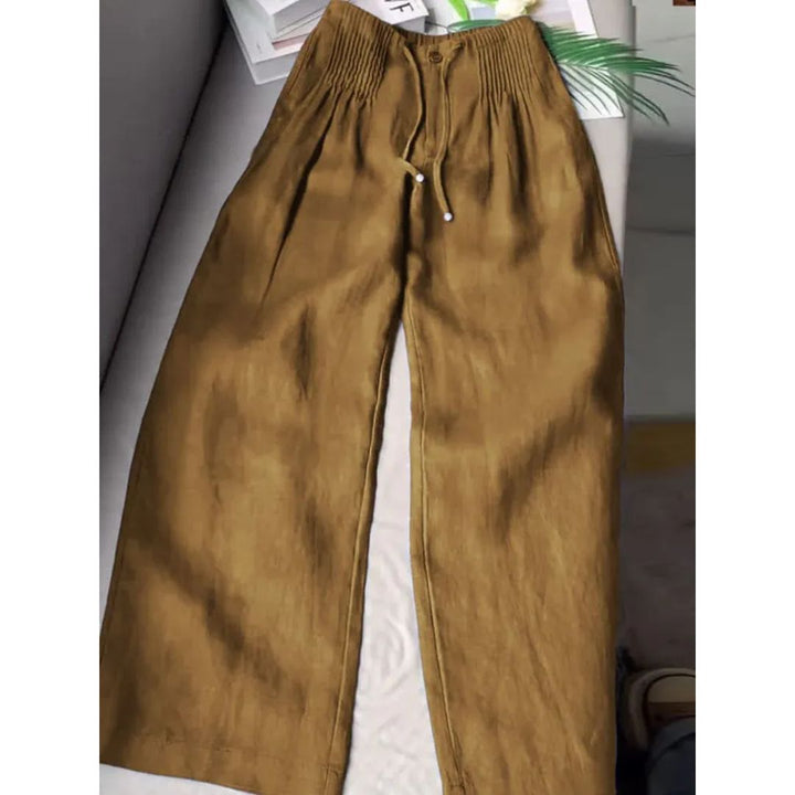 JULES - PANTALONES DE PIERNA ANCHA PLISADOS