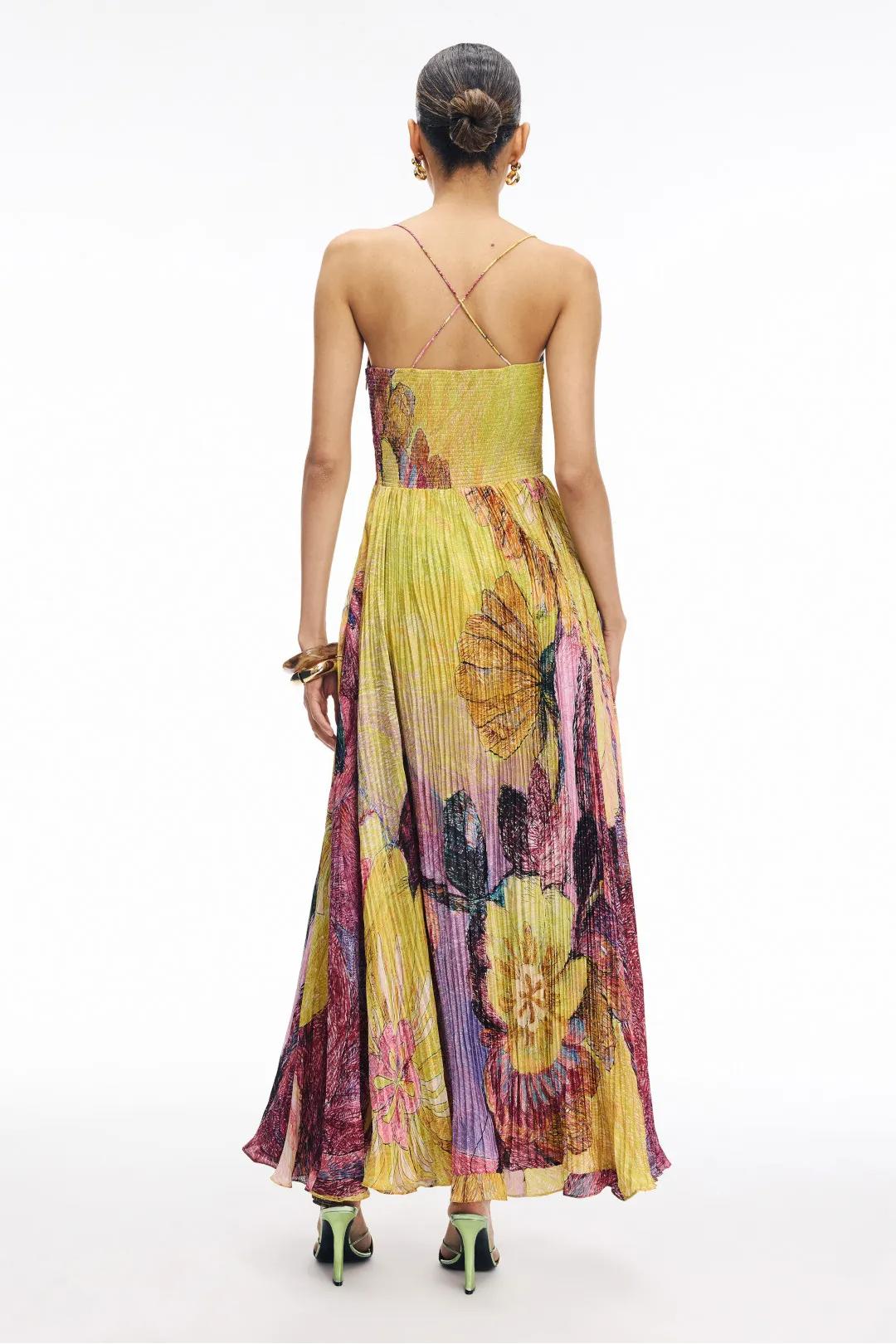 CHIQUI - VESTIDO MAXI MULTITONO ISLA