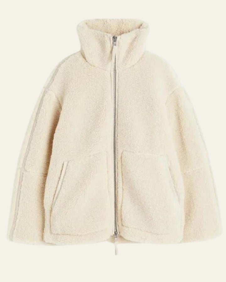 FINLEIGH - CHAQUETA TEDDY ULTRA CÓMODA Y SOBREDIMENSIONADA