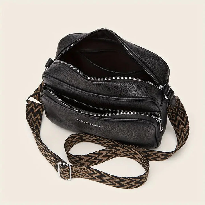 MOLLY - BOLSO BANDOLERA DE CUERO CLÁSICO