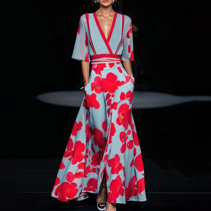 AYANA - VESTIDO ELEGANTE CON MANGAS