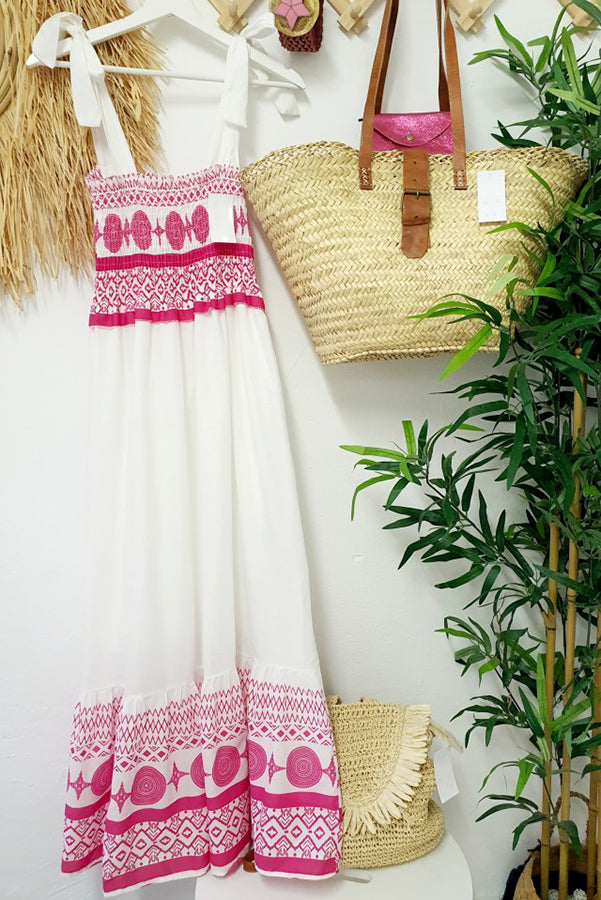 Farah - Vestido Maxi Bohemio de Verano
