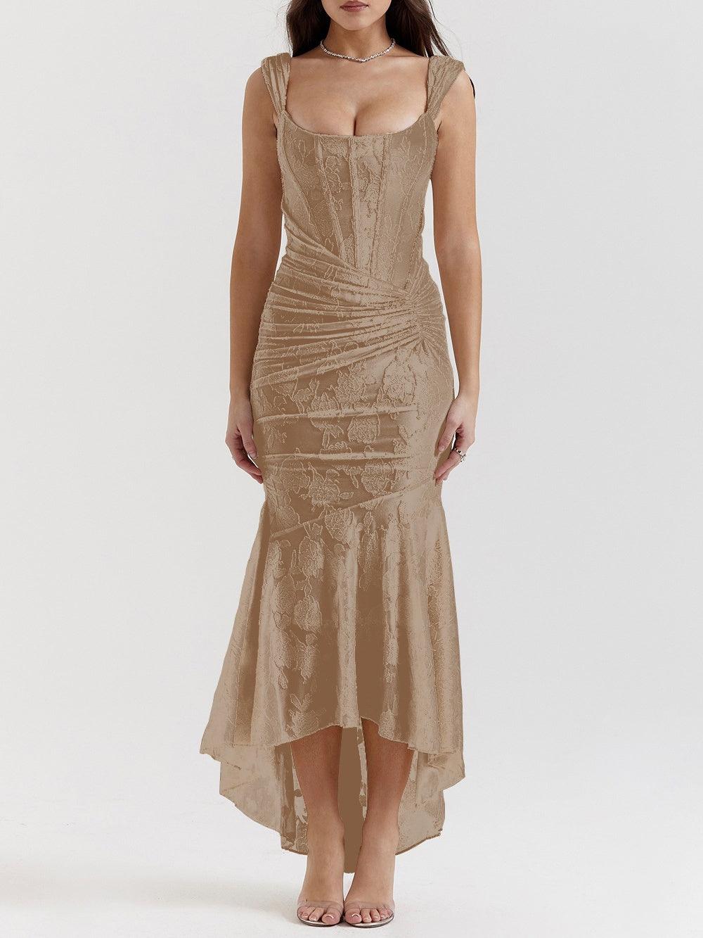 ROWAN - VESTIDO MAXI FLUIDO SKY BLOOM