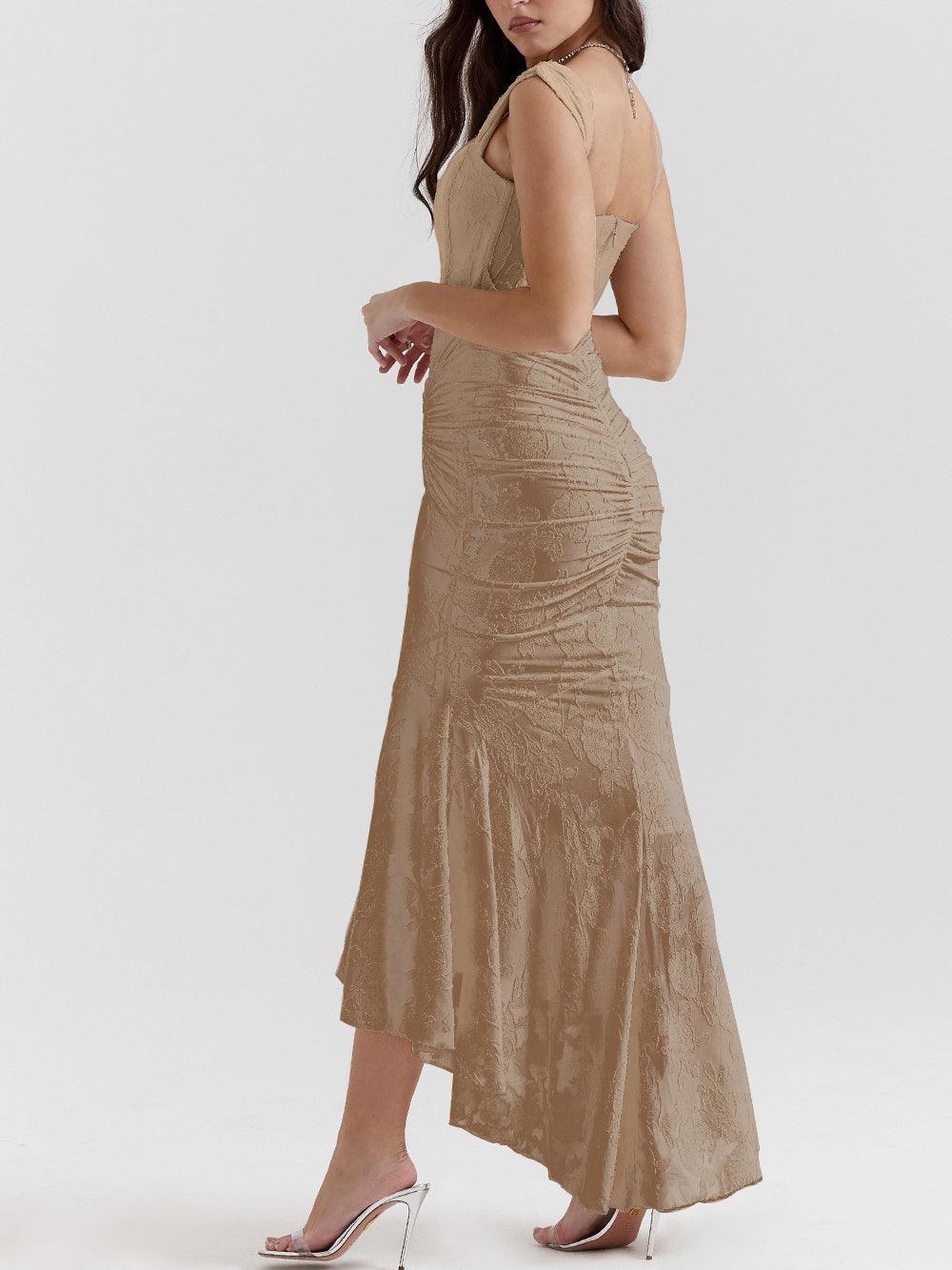 ROWAN - VESTIDO MAXI FLUIDO SKY BLOOM