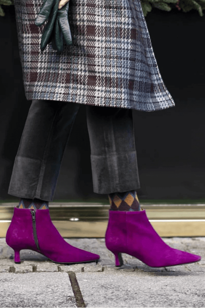 Clara® | Botines Elegantes de Gamuza