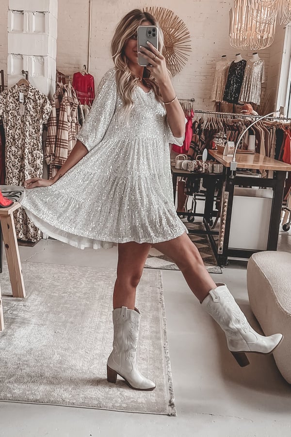 Luminette - Vestido Mini Brillante