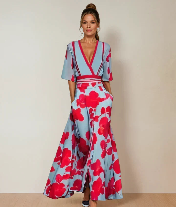 AYANA - VESTIDO ELEGANTE CON MANGAS