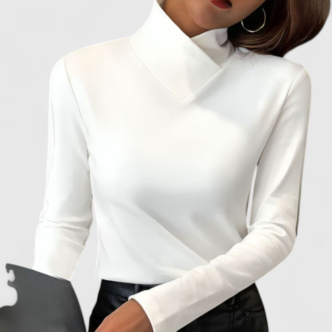 Clair | Ajuste Elegante de Cuello Alto