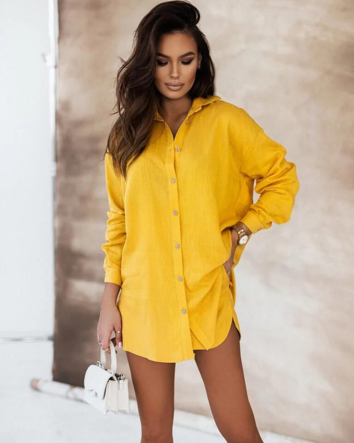 SANTORINI - CONJUNTO DE CAMISA Y SHORTS
